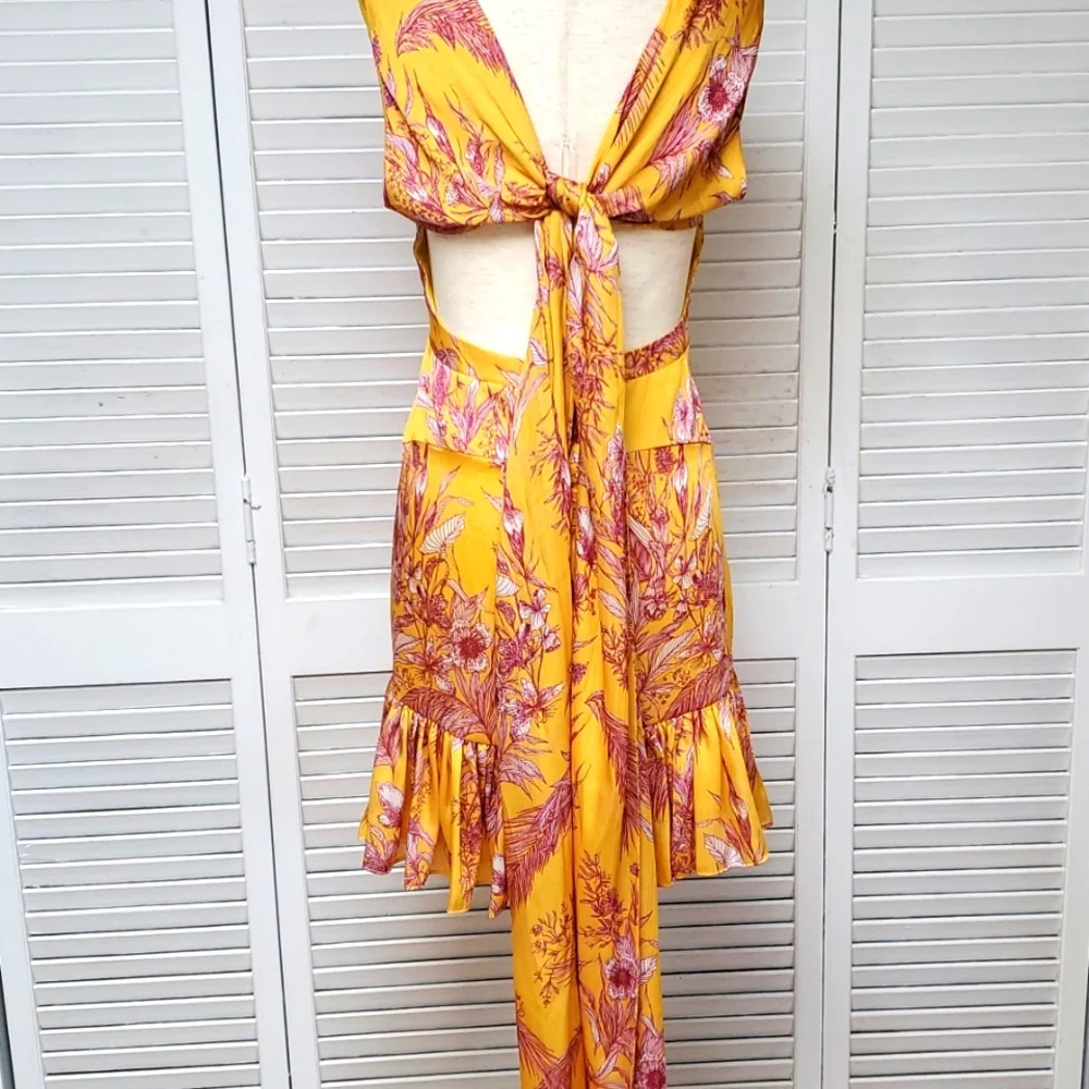 ALEXIS Cassara Floral Mini Dress Size M